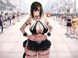ai ai_art ai_generated artificial_intelligence bangs belly big_boobs big_breast big_breasts big_tits big_titties black_hair blonde_hair braless cosplay curvy curvy_body exhibition exhibitionism exhibitionist eyelashes female huge_boobs huge_breast huge_breasts huge_tits huge_titties idolmaster idolmaster_shiny_colors idolmaster_shiny_colors_song_for_prism ikaruga_luca jane_doe_(nocturne_of_light)_(zenless_zone_zero) large_boobs large_breast large_breasts large_tits large_titties looking_at_viewer no_bra outdoors plump public public_indecency reveri3 short_hair sideboob standing straight thick thick_body thick_hips thick_stomach thick_thighs thick_waist vaginal_penetration wide_hips wide_waist yellow_eyes yellow_hair