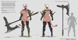 1futa abs armor ass axe breasts character_sheet demon dickgirl dmitrys futa_only futanari horns intersex large_breasts large_penis meryl_(dmitrys) muscle muscular muscular_futanari nipple_piercing nipples penis short_hair solo solo_futa standing succubus tail testicles text white_hair