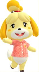 1girls 3dcg accurate_art_style after_sex ai_assisted ai_generated animal_crossing animal_crossing_new_horizons black_eyes blush bottomless canine cum dripping_cum edit hair_tie hawaiian_shirt isabelle_(animal_crossing) nintendo nude on_model open_mouth pixai pose screenshot_edit shih_tzu simple_background smile solo_focus tail white_background yellow_fur