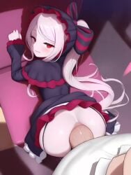 ai ai_generated anal anal_sex animated er2di2 huge_cock overlord_(maruyama) shalltear_bloodfallen small_anus tagme video