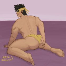 arched_back ass back back_muscles back_view bara bent_over big_ass big_butt big_thighs breedable_hips bubble_ass bubble_butt butt d33zdrawin dat_ass dat_butt fat_ass fat_butt huge_ass huge_butt iron_fist iron_fist_(marvel_rivals) large_ass large_butt lin_lie male male_only marvel marvel_rivals muscles muscular_male round_ass round_butt solo speedo thick_ass thick_butt thighs