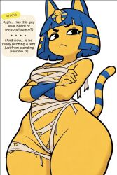 ankha from animal crossing by ozzy123