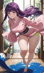 ai_generated aikunoichi anime ass bikini booty bra breasts ecchi fern_(sousou_no_frieren) hentai huge_ass huge_boobs huge_breast lace lewd lingerie nsfw pantie panties patreon rule34 sfw solo_female sousou_no_frieren