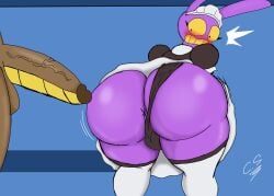 anus big_butt big_butt_(male) crimson_(crimsonstudios1) crimsonstudios1 crossdressing femboy imminent_rape imminent_sex jax_(tadc) jax_(the_amazing_digital_circus) maid_jax_(the_amazing_digital_circus) maid_outfit male/male stockings the_amazing_digital_circus underwear_aside yaoi