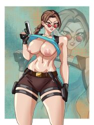 lara croft from tomb raider by flipartist