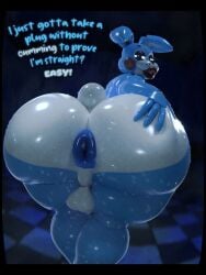 1boy 1male 3d ahe_gao ahegao_face angry animated animatronic anthro anthro_penetrated ass ass_focus asshole asshole_opened_wide backsack ball_ring balls ballsack bent_over big_anus big_ass big_ass_(male) big_buttplug blue_anus blue_body blue_skin bodily_fluids bubble_butt bunny_tail butt_focus buttplug buttplug_in_ass buttplug_insertion challenge checkered_floor cum cumming_from_anal_sex cumming_while_penetrated disembodied_hand donut_anus english_text femboy five_nights_at_freddy's five_nights_at_freddy's_2 fnaf hi_res huge_anus huge_ass huge_buttplug insertion large_insertion lips lipstick looking_at_viewer looking_back looking_pleasured male male_only massive_buttplug moaning multicolored_body naked narrowed_eyes nude pain painal panting penetration plug_(sex_toy) plug_insertion presenting presenting_anus presenting_ass presenting_hindquarters puffy_anus rabbit rckke rear_view robot robot_anthro sex_toy sex_toy_in_ass sex_toy_insertion simple_background sissy sissygasm small_balls solo solo_focus solo_male spread_anus spread_ass spread_butt spreading spreading_anus spreading_ass story stretched_anus stretching stretching_anus struggling sweat sweatdrop sweaty tail talking_to_viewer thick_thighs thighs toy_bonnie_(fnaf) white_skin