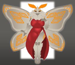 1girls antennae_(anatomy) arthropod artlegionary avarice_(artlegionary) black_eyes breasts clothing da_big_roach_(artlegionary) hips huge_breasts insects large_breasts looking_at_viewer moth thick_thighs thighs wide_hips wings