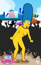 animated blue_hair chesty_larue harlem_shake marge_simpson milf solo the_simpsons