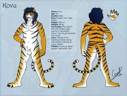 anthro feline fur hybrid khajiit kovu_muabdib liger lion lutti male male_only mammal nude penis the_elder_scrolls tiger video_games