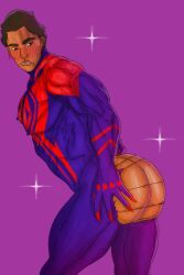 across_the_spider-verse bellicc_art big_ass big_butt bubble_ass bubble_butt gay huge_ass huge_butt large_ass large_butt latino latino_male male male_only marvel mexican mexican_irish mexican_male miguel_o'hara muscular muscular_male ripped_clothing ripped_clothing round_ass round_butt solo solo_focus solo_male sony_pictures_animation spider-man:_across_the_spider-verse spider-man_2099 tan_skin tan_skinned_male thick_ass thick_butt