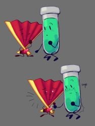 adamation_inc. adamationz animationepic drawing fan_(ii) gooning ii inanimate_insanity male object_show object_show_community object_shows osc penis test_tube_(ii)