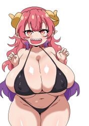 ilulu (dragon maid) from kobayashi-san chi no maidragon by yami neko