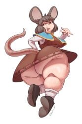 1girls anthro ass breasts brown_eyes female female_only grey_hair hips kryadrawgin large_ass large_breasts mouse mouse_ears mouse_girl mouse_tail nazrin rat rodent rodent_humanoid sassy skirt sweat sweaty thick_thighs thighs touhou wide_hips