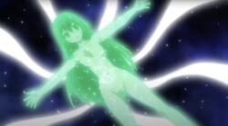 blue_hair brown_eyes fairy_tail legs midriff nude nude_female screencap small_breasts wendy_marvell