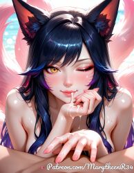 ahe_gao ai_generated amber aroused beach blue_sky breasts bright brown build cheekbones clitoral_stimulation clitoris close_up coast completely_nude dark dripping ear explicit eyebrows eyelashes eyes face fair features female female_masturbation female_orgasm finger_in_pussy finger_insertion fingering fox full g_spot graceful heart-shaped high horizon large_breasts legs_spread lips long lying lying_on_back masturbation multi_finger multiple naked nipples nose nude ocean on_back opening orgasm outdoor outdoors outside palm_tree paradise pleasure pussy pussy_juice relaxing sand sea seascape shore skin slender small spread_legs spread_pussy spreading squirting summer sunny tails thin tropical uncensored vacation water waves wet