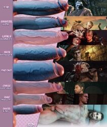 big_cock big_dick big_penis call_of_duty chris_redfield cock david_king dead_by_daylight dick gabriel_soma gay huge_cock j-12 jack_krauser jake_muller leon_scott_kennedy long_cock long_dick long_penis marvel marvel_rivals penis resident_evil somehappened the_oni_(dbd) thick_cock thick_dick thick_penis venom venom_(marvel) venom_(marvel_rivals)