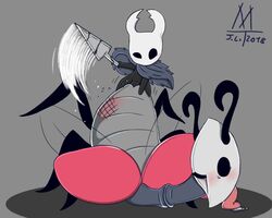 2018 arthropod beetle drooling female forced giraffe_weevil hollow_knight insect_abdomen insects male meatboom penetration protagonist_(hollow_knight) rape saliva sex size_difference spanking straight tongue tongue_out weevil willoh_(hollow_knight)