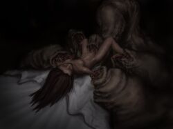 1girls carnictis cunnilingus female human interspecies monster monster_on_female original tagme tentacle tentacle_sex vore vorentacle