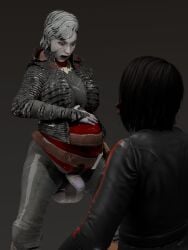 3d big_balls birth dathomiri futa_on_futa futanari inquisitor_(star_wars) jedi:_fallen_order jedi:_survivor labor merrin nightsister pregnant pregnant_futa second_sister shocked_expression star_wars trilla_suduri