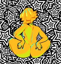 2026 back_view background bel_(brc) bomb_rush_cyberfunk brialzebubbie color hands_on_ass short_hair sp4gh3tt1