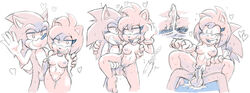 amy_rose balls breasts cum cum_in_pussy extraspecialzone nipples penis pussy sonic_(series) sonic_the_hedgehog vaginal_penetration