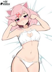 natsuki (doki doki literature club) from doki doki literature club by thefishart