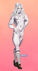 alucard_(castlevania) areolae athletic_male belly_button castlevania dhampir fangs foreskin full_color glans konami large_penis long_hair_male male_only mostly_nude mostly_nude_male nipples not_ai_generated penis practically_nude shoes_only socks_and_shoes tagme testicles toast-arts uncensored uncircumcised uncircumcised_penis vampire veiny_penis