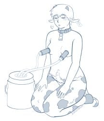 1cuntboy alternate_species arataka_reigen bell_collar blush collar cow_ears cow_horns cow_tail cuntboy cuntboy_only ear_tag ftm fur furry_legs hucow milking_machine naked nude peaceful pleasure_face purgetorium reigen_arataka relaxed_expression relief short_hair sitting sitting_on_knees small_breasts squeezing_breast thick_thighs trans_man wide_hips