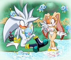1boy 1girls :o aged_up animal_ears anthro areola aroused aroused_by_another aroused_face aroused_male big_hair blue_bow blush blushing_at_another blushing_female blushing_male boots bow bow_panties breast_grab breasts bunny_ears bunny_girl bunny_tail casual chao_(sonic) cheese_the_chao chest_tuft closed_eyes closed_mouth clothed clothing corrupted_twitter_file cream_the_rabbit demichan eulipotyphlan female female_anthro flower footwear fur furry furry_female furry_male furry_with_furry gloves grabbing grabbing_breasts grabbing_own_breast grass grey_body grey_fur group hair hand_on_breast hand_on_own_breast handwear happy hedgehog lagomorph legs leporid long_ears looking_at_another male male_anthro mammal mostly_nude mostly_nude_anthro mostly_nude_male multicolored_body naked naked_female nature nature_background navel nipples nonsexual nonsexual_nudity nude nude_anthro nude_female one_eye_closed open_mouth open_smile outdoors outside panties panties_only partially_submerged plant rabbit sega shoes short_tail silver_chao silver_the_hedgehog sitting smile sonic_(series) sonic_the_hedgehog_(series) spread_legs spreading tail tan_body tan_fur topless topless_anthro topless_female tuft two-tone_body underwear underwear_only water white_body white_fur white_gloves white_panties wrist_cuffs yellow_flower