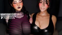 ) 1boy 2025 2girls 30_seconds 3d 3d_animation animated artist_name athletic athletic_female big_breasts big_penis bisexual bisexual_female blackping blurry blush boobjob boobs_bigger_than_head boobs_bigger_than_torso bouncing_breasts breasts celebrity cock cute double_paizuri egirl epic_games erection eye_contact eyelashes eyeliner eyeshadow female female_focus female_human femsub fortnite fortnite:_battle_royale freckles fringe full_lips giver_pov half_closed_eyes hands-free hi_res highres human human_female human_male human_on_human intense_stare intimate jiggle juicy_lips jules_(fortnite) just_the_tip kim_kardashian kim_kardashian_(fortnite) large_breasts latex light-skinned_female light-skinned_male light_skin lipstick long_penis longer_than_10_seconds looking_at_viewer looking_down looking_pleasured looking_up male male/female male_pov mammal mascara mature mature_female mature_male moan moaning moaning_in_pleasure moans nanisore1337 nude nude_female nude_male paizuri paizuri_under_clothes pale-skinned_female pale_skin partial_male penis penis_between_breasts petite pov pov_eye_contact ragged_breathing real_person rolling_eyes seductive seductive_eyes seductive_look seductive_mouth sex sexual sexy short_playtime short_video shorter_than_30_seconds singer singers sound sound_effects straight straight_sex subdued_breathing submissive_female tagme threesome titjob video video_games voice_acted watermark wet wet_skin you