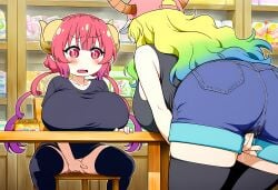 2girls 4k ai_generated big_ass big_breasts big_butt blush blushing_female blushing_profusely breath bubble_ass bubble_butt dripping female female_only finger_fuck fingering fingering_partner fingering_pussy fingering_self hand_between_legs hand_on_thigh huge_ass huge_breasts ilulu_(dragon_maid) image_set kissing kobayashi-san_chi_no_maidragon large_breasts lucoa lucoa_(maidragon) massive_breasts masturbation miss_kobayashi's_dragon_maid moaning moaning_in_pleasure narrow_waist open_mouth posing pussy pussy_fingering pussy_juice pussy_juice_drip quetzalcoatl_(dragon_maid) saliva saliva_drip saliva_trail self_upload sucking sucking_nipples sweatdrop sweating sweaty sweaty_body sweaty_breasts sweaty_butt thick_nipples thick_thighs tongue tongue_kiss tongue_to_tongue tongues_touching wide_hips yeetyboi5000 yuri