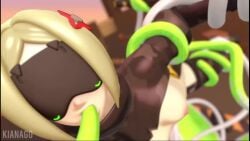 1boy 1girls 3d 3d_animation anal anal_sex animated blonde_hair censored_penis continue_after_cum corruption cum cum_dripping cum_in_pussy cum_inside dangling dangling_legs dark-skinned_male dark_skin ethereal_(zenless_zone_zero) female hoyoverse interspecies kianago long_video longer_than_one_minute male no_sound oral_penetration penetration penis pussy rape raped_by_monster sex tagme tentacle tentacle_rape tentacle_sex trigger_(zenless_zone_zero) vaginal_penetration video zenless_zone_zero