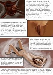 1girls alien comic cunnilingus female human interspecies monster monster_on_female original pussy tagme vorentacle worm