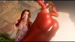2girls 3d aerith_gainsborough animated ass ass_clapping assquake big_ass big_butt breasts brown_hair bubble_ass bubble_butt bubble_butt_(female) clapping clapping_ass clapping_butt clapping_buttocks clapping_cheeks dress earthquake female final_fantasy final_fantasy_vii final_fantasy_vii_remake hi_res huge_ass huge_butt hyper_ass ifalna long_hair looking_at_ass mother_and_daughter mp4 music prevence red_dress sneakyfew sound sound_edit tagme throwing_it_back tongue tongue_out twerking video video_game_character