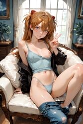 asuka langley sohryu from neon genesis evangelion by noirq