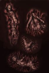 1girls eaten_then_fucked female flesh_tunnel fucked_silly human inside_creature internal_view interspecies looking_pleasured monster monster_on_female need_this_myself original pleasure_face tagme tentacle tentacle_pit tentacle_sex vaginal_penetration vore vorentacle