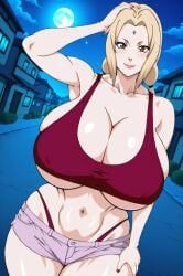 tsunade from naruto by naruho