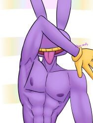 jax (the amazing digital circus) from glitch productions by bun matty