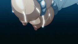 asari_ema breasts gif nipples rakuen_shinshoku_island_of_the_dead tentacle