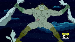 1boy adventure_time buff edit male male_only marceline muscular penis solo vampire vampire_king