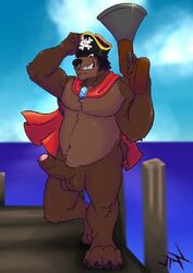 anthro big_penis donkey_kong_(series) genitals humanoid_genitalia humanoid_penis iron_kodiak k_rool male male_only nintendo penis solo vandroiy video_games