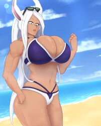 mirko from boku no hero academia by hitama