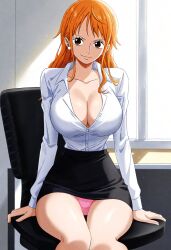 nami (one piece) from one piece by aichaya