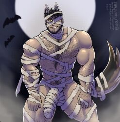 fenrir (wolfshirtart) from halloween by wolfshirtart