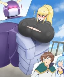 darkness (konosuba) from kono subarashii sekai ni shukufuku wo! by hitama