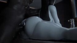 1boy 1girls 3d absurdly_large_cock alternate_body_type anal anal_sex animated black_hair bouncing_breasts breasts choking continue_after_cum cum cum_in_ass cum_inside dark-skinned_male dickgirl female from_behind fucked_silly hair_over_one_eye hand_around_neck huge_ass huge_breasts intersex jiggle jiggling_ass large_ass large_breasts long_hair longer_than_30_seconds male masked_male nipples no_sound nude nude_female nude_male penis rough_sex saberwolf8 short_video shorter_than_one_minute spread_legs stomach_bulge tagme tdontran the_ring video yamamura_sadako