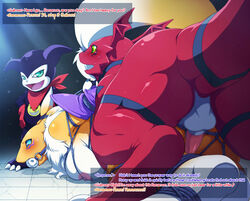 68_(artist) anthro anthro_on_anthro ball_gag black_nose blue_sclera bondage bound breasts breathable_gag canine censored countershading crouching dialogue digimon domination duo_focus english_text female femsub forced fur furry gag gagged group guilmon hands_behind_back hard_translated humanoid imminent_rape imminent_sex impmon larger_female larger_male lying male male_domination maledom mammal mosaic_censoring multicolored_fur multiple_doms nipples nude on_front pussy renamon rope rope_bondage scalie size_difference smaller_male standing submissive submissive_female tagme tail tail_bondage text translated two_doms_one_sub two_tone_fur white_countershading white_fur yellow_fur