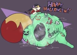 braixen from halloween by xytora