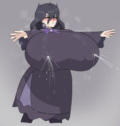 1girls breast_expansion breasts comic enormous_breasts female hex_maniac hex_maniac_(pokemon_legends:_z-a) hitama hyper hyper_breasts lactating lactation milk nipple_bulge occult_maniac occult_maniac_(pokemon) occult_maniac_(pokemon_legends:_z-a) occult_maniac_(z-a) pokemon pokemon_legends:_z-a