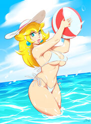 princess peach from mario (series) by dsan